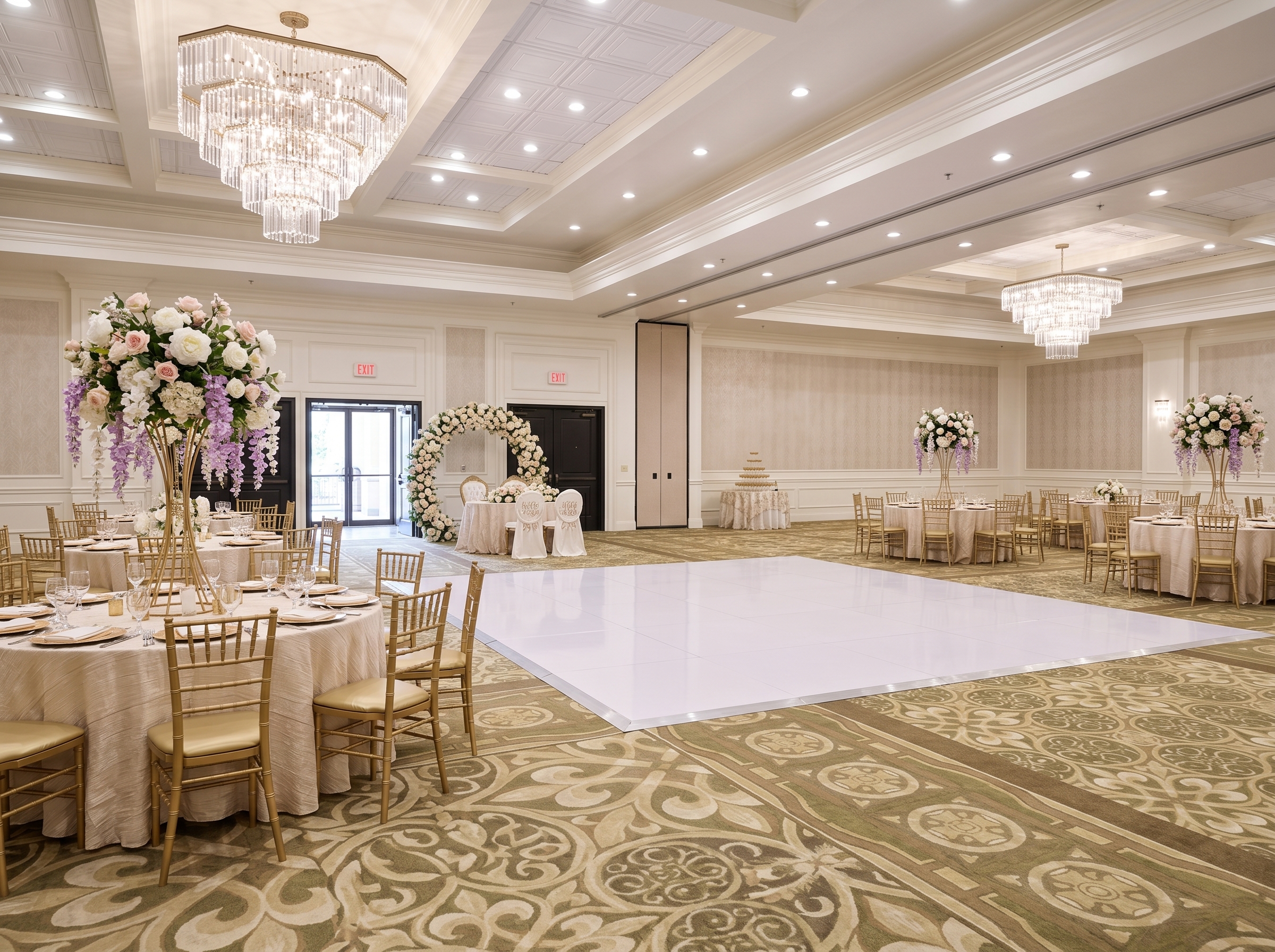 Divine Pearl ballroom interior